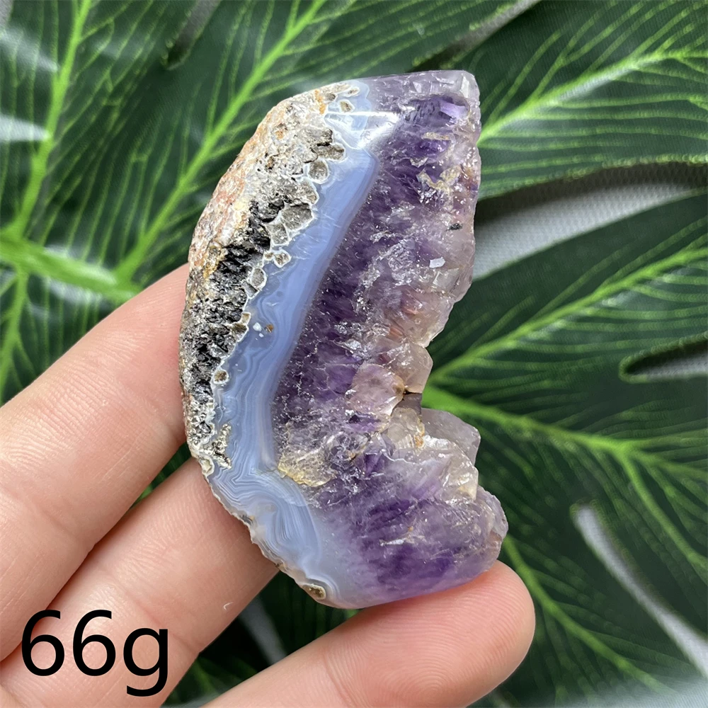 Natural Gemstone Agate Amethyst Original Mineral Specimen Home Room Decoration Holiday Gift Spirit Stone Healing 6
