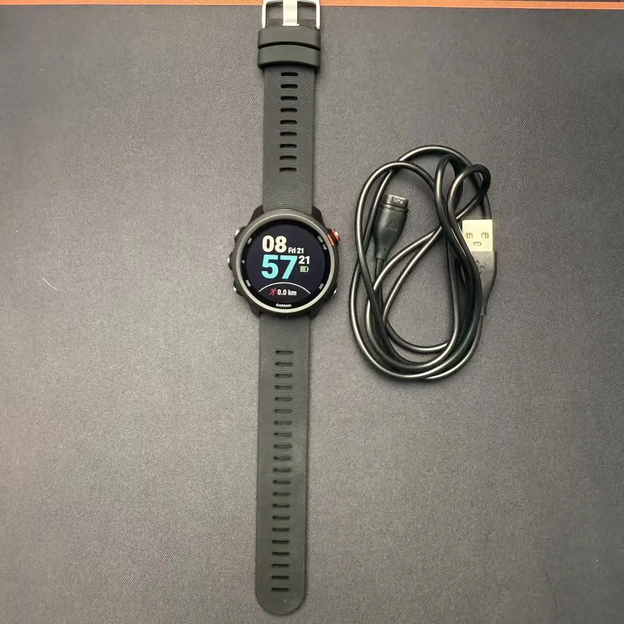 Garmin Forerunner 245 Music Black (використовується б/у) Годинник Спорт Пульс для бігу та велоспорту Bluetooth GPS