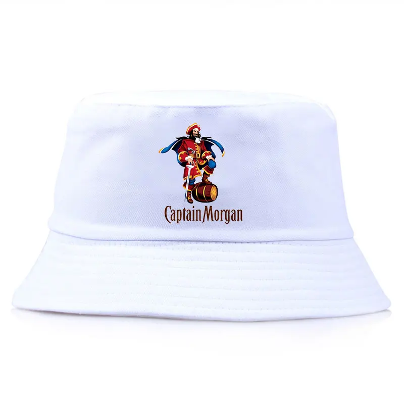 Cappello da pescatore reversibile estivo Captain Morgan Cappello da pescatore unisex in cotone fresco Abbigliamento quotidiano e attività all'aperto per uomo_voghion.com