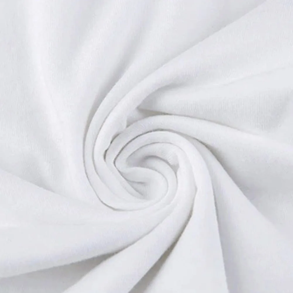 

Футболка женская стрейчевая однотонная с коротким рукавом и круглым вырезом