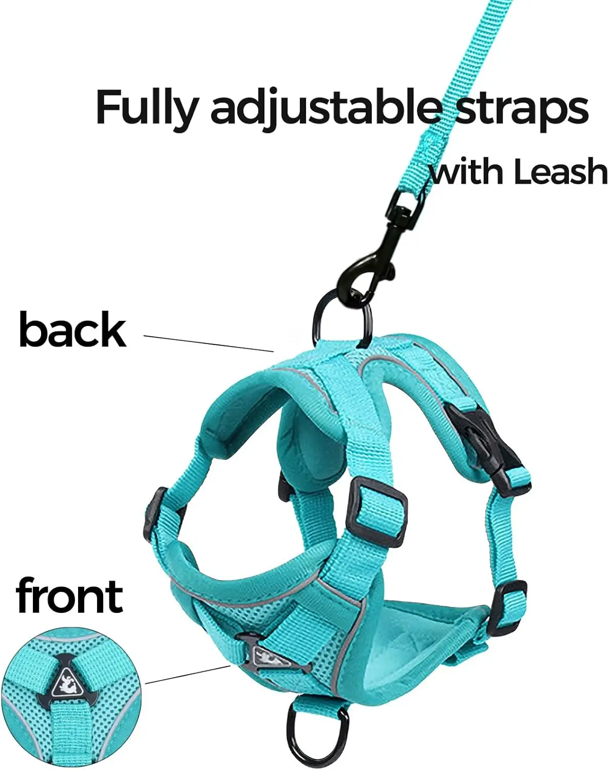 Cat Harness and Leash Set Escape Proof 6