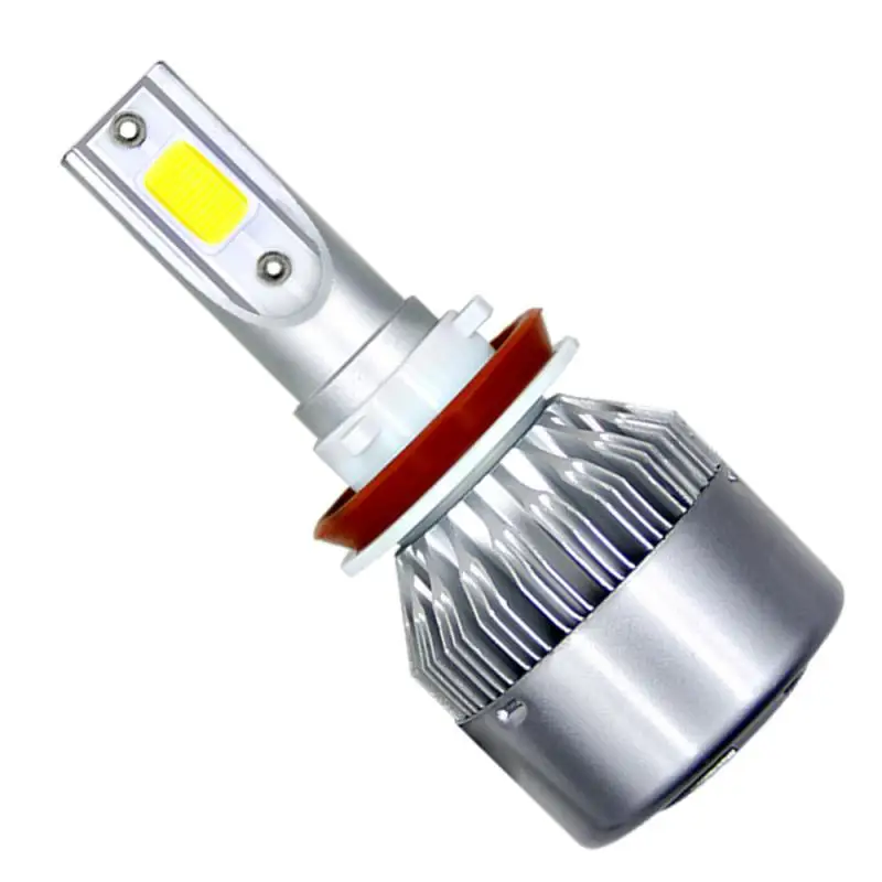 Лампочки в фары, 2x H7 LED H11 H4 Hi/Lo H1 H3 H8 HB1 HB3 HB4 HB5 PS24W HIR2 H13 H16 H27 9005 лампы для фар 3000K 4300K 6000K 8000K COB C6