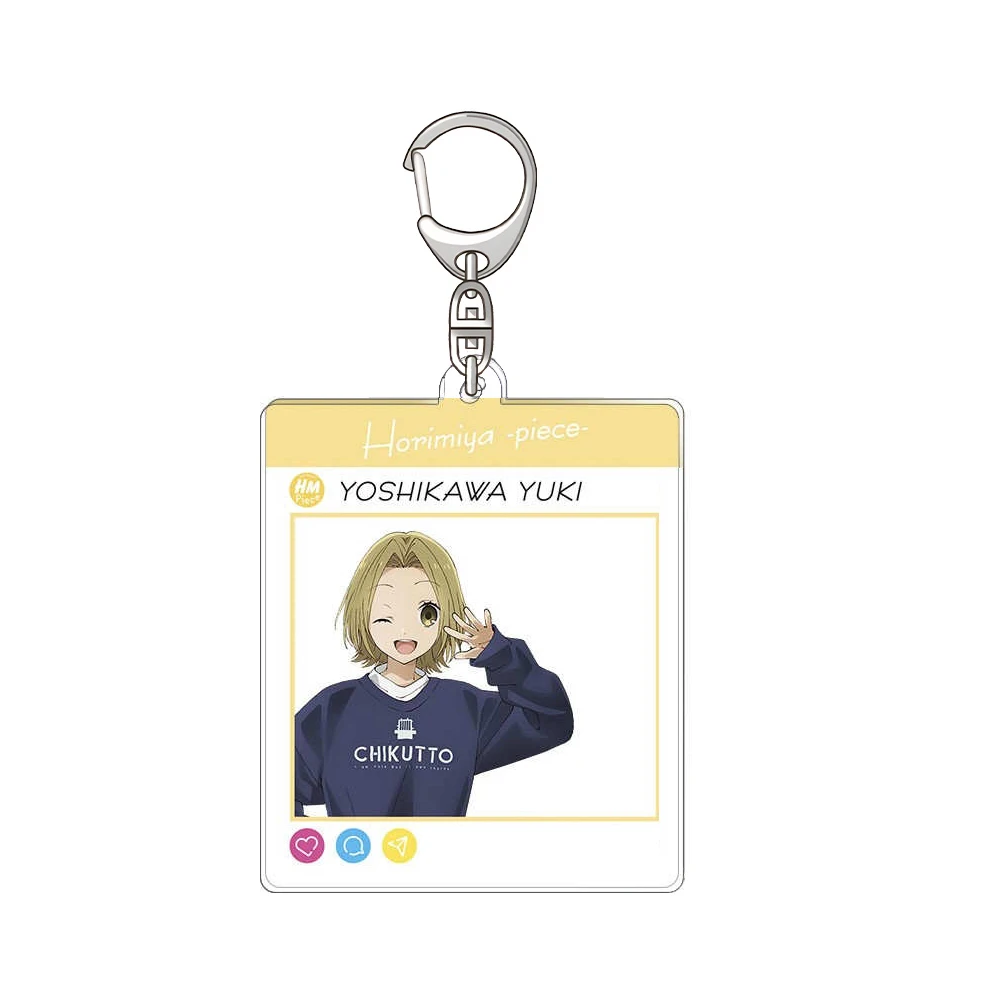 Anime Peripheral Store Horimiya Kyoko Hori Izumi Toru Remi Yuki The Missing Ver Acryl Schlüsselanhänger Anhänger Fans Geschenke ca. 6 cm – Detail 6