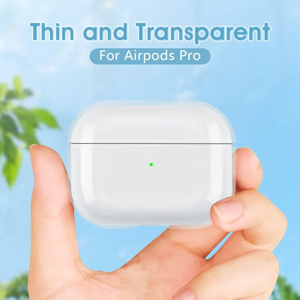 Clear & Durable Transparent Earphone Case
