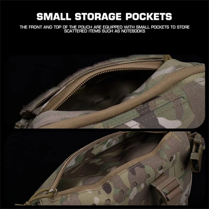 ZXYHFE Tactical PC Drop Pouch Movie Props Molle System Paintball Accessories Tool Bag Wargame Sports Shooting Hunting Equipment 3