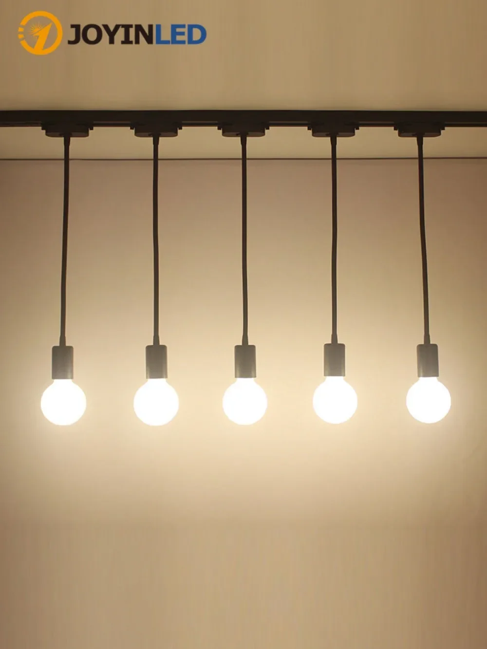 E27 Track Spotlight Modern and Simple Personality Restaurant Clothing Shop Ceiling Light Second Line Slide Light 360 ° 6