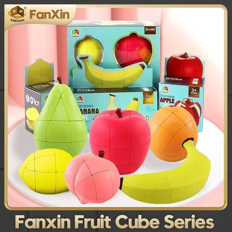 Fanxin 과일 큐브 시리즈, 바나나, 레몬, 피치, 애플, 오렌지, 불규칙, 미취학 아동, 3x3x3 Best Top5 Fanxin 과일 큐브 시리즈, 바나나, 레몬, 피치, 애플, 오렌지, 불규칙, 미취학 아동, 3x3x3 Best Top5