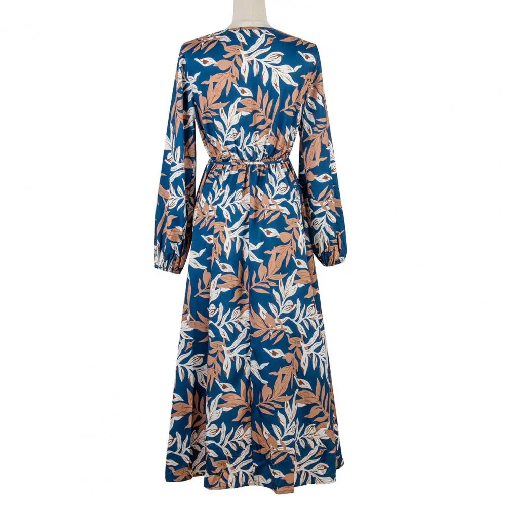 Mid-Calf Length  Fabulous Elegant Spring Dress A-Line Dress Long Sleeves   For Shopping