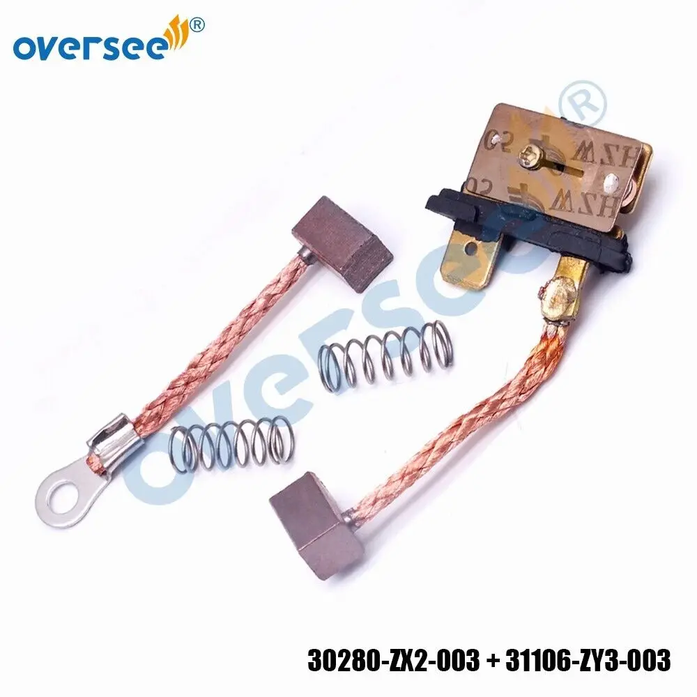 Oversee 30280-ZX2-003 BREAKER & 31106-ZY3 BRUSH Assy For Honda