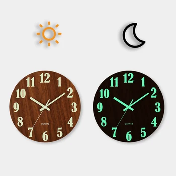 12 Inch Luminous Wall Clock 1