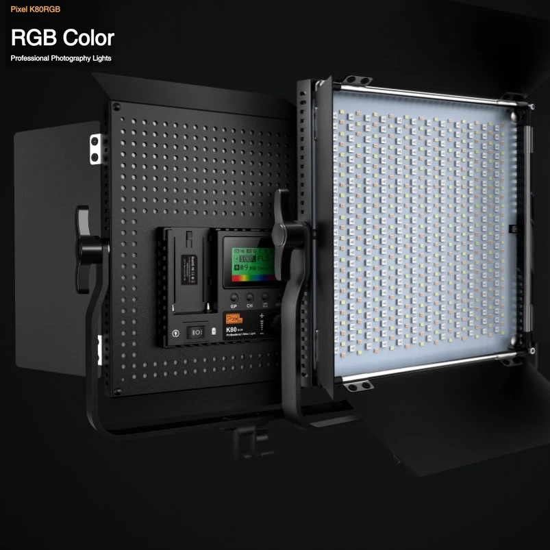 撮影ライト 2m K80 PIXEL 動作確認済み PIXEL K80 RGB LED Video Light – Pixelofficial