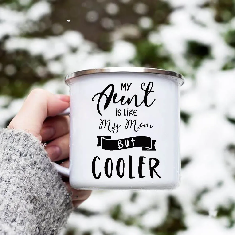 

My Aunt Is Like My Mom But Cooler Coffee Mug Funny Coffee Mugs Family gifts Birthday gift for aunt Present for sister in law