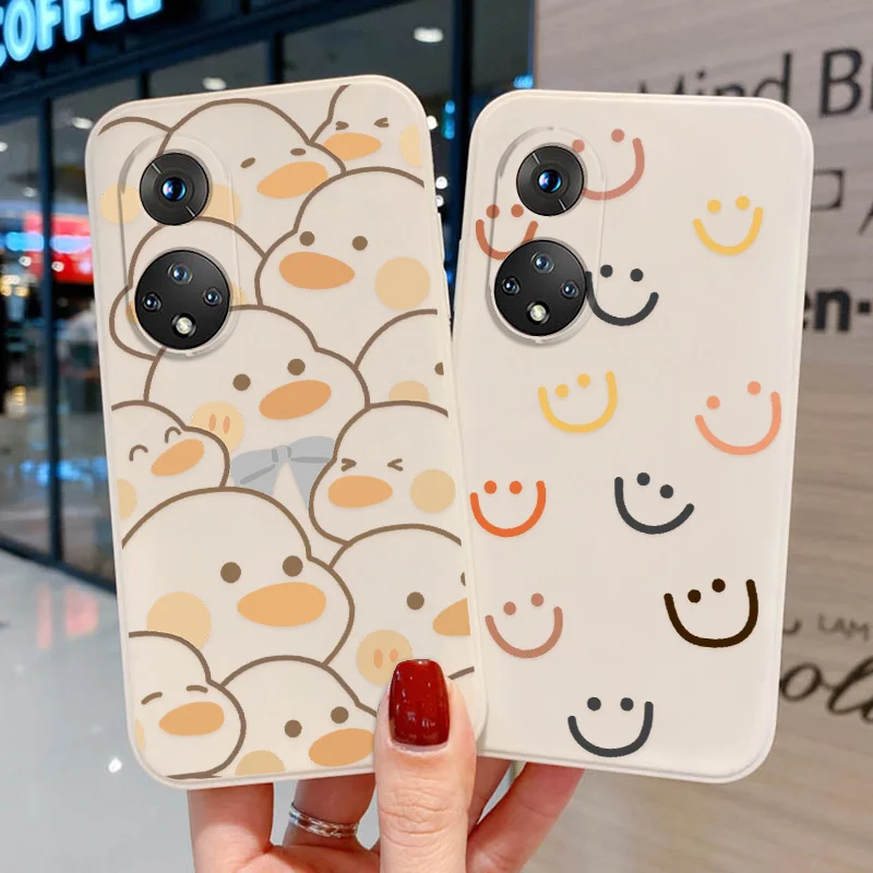 P50 Pro Case For Honor 50 Cases Silicone Luxury Funda Huawei P40 Lite P30 Plus 9X 20 8A Y9 Prime P Smart Z Covers | Мобильные