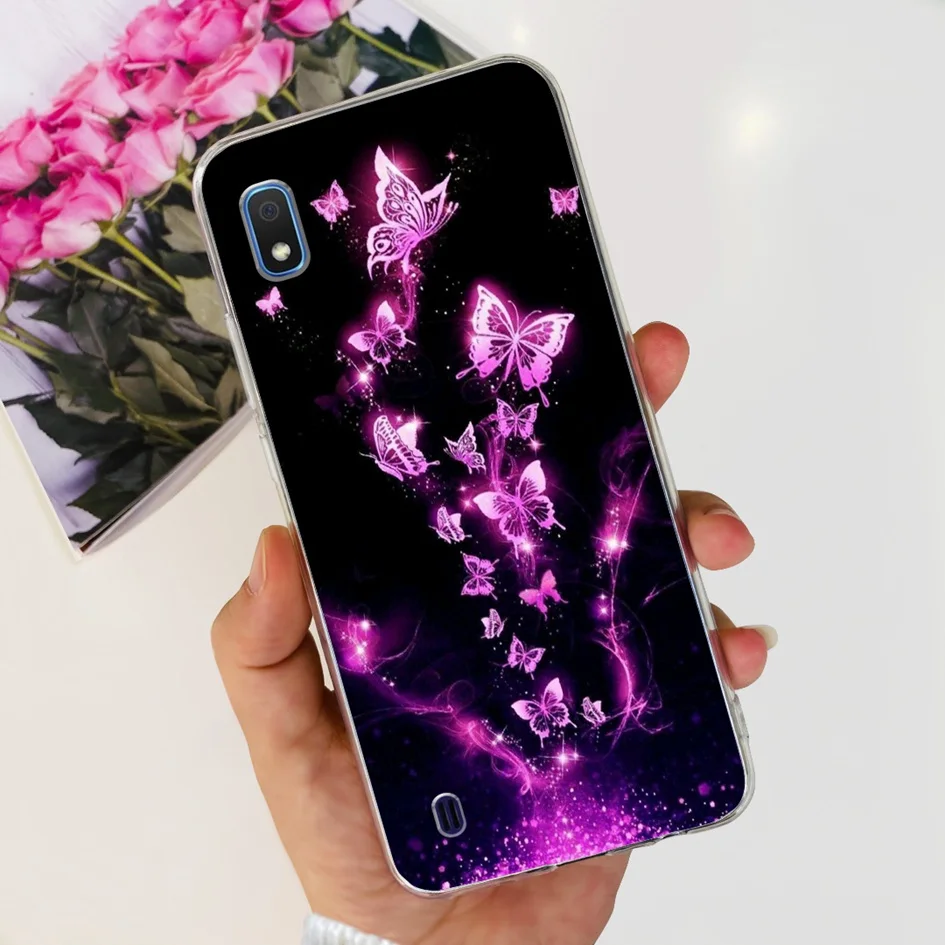 Floral Marble Soft Clear Silicone Bumper Case