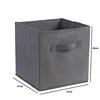 Folding Non-woven Fabric Storage Box With Handle Storage Basket Cube Bin For Children Toys Sundries Organizer Storage Bins 5