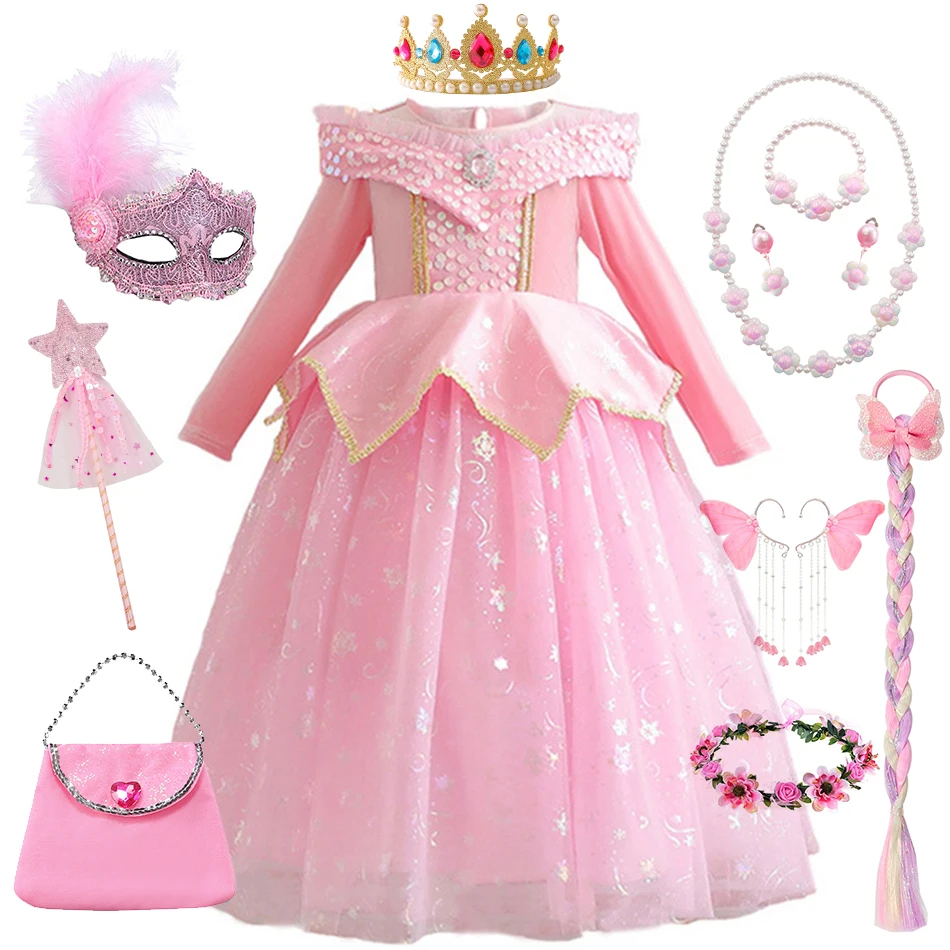 princess aurora prom dress Aurora pink dress
