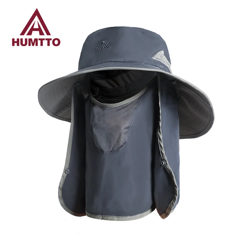 HUMTTO Brand Hats for Men Sun Protection Fishing Cap Beach Caps