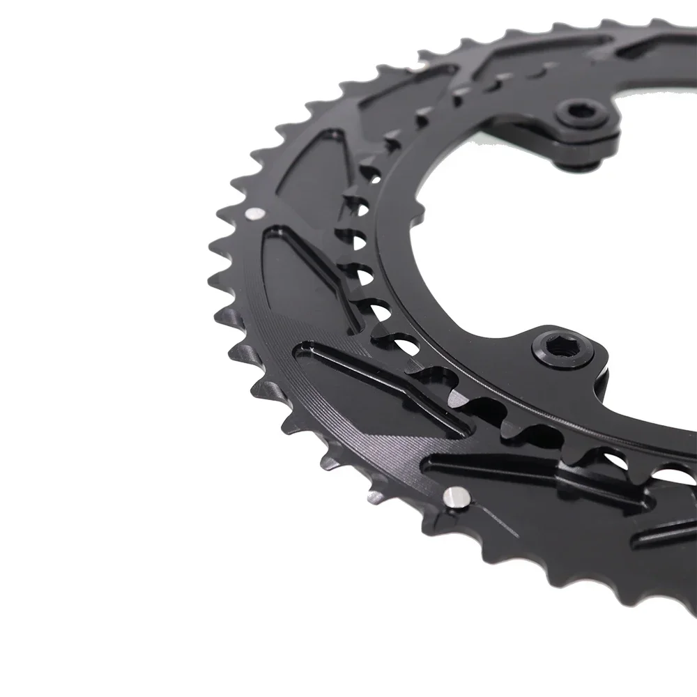 石110bcdダブルチェーンリングシマノ4700 5800 6800 9000のための