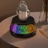 USB Thermostatic Heating Coaster with LED Lights Coffee Cup Heater 4 Temperature Settings Smart Cup Warmer for Home Office Desk 4