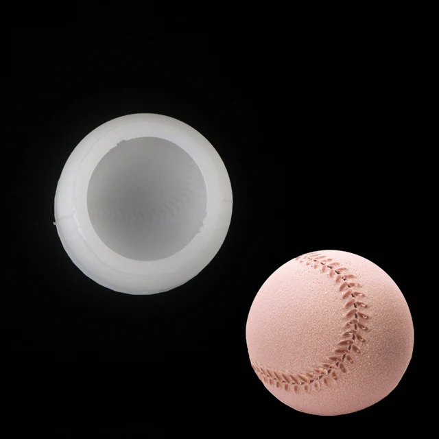 Basketball Football Baseball Tennis and Golf Ball Design Silicone Cake Mold French Mousse Cake Mould Kitchen Baking Tools 3