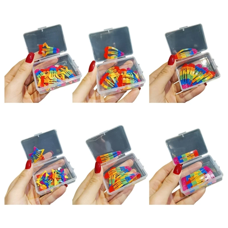 

Y2k Hair Clip for Hot Girls Multi-shape Can Choose Barrettes Rainbow Color Designed Hair Barrettes for Teens Girls
