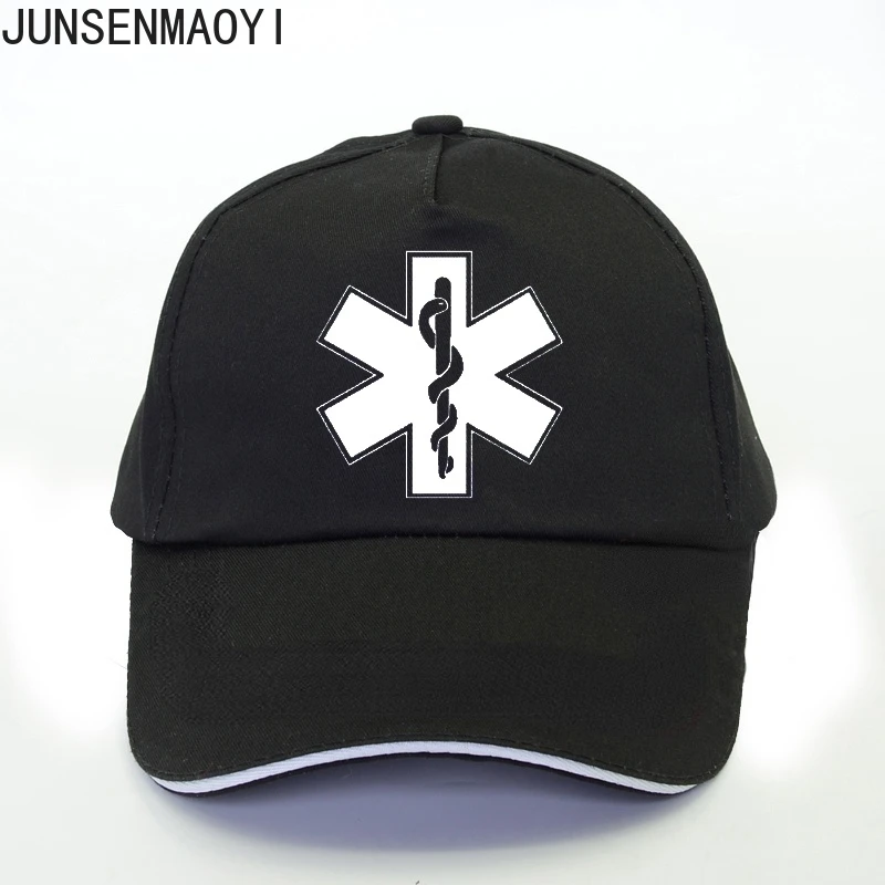 EMT Emergency Ambulance Print Baseball cap Brand hip hop cap high summer Men women Unisex adjustable snapback Trucker hat 2