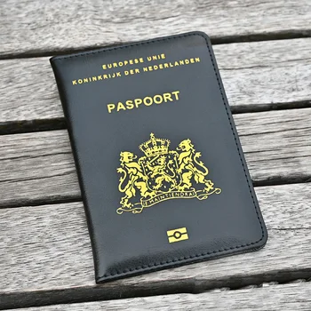 Travel Essentials Nederland Copertina per passaporto Paesi Bassi Copertina per passaporto per documenti Passaporto Nederlanden Paspoorthoesj