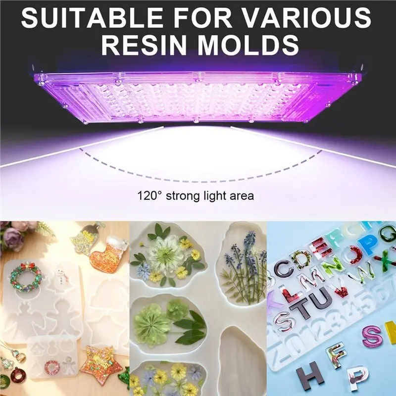 UV 레진 경화 램프, UV 경화 램프, 자외선, 보석 몰드 제작, DIY 수공예 재료, 네일 폴리쉬 경화