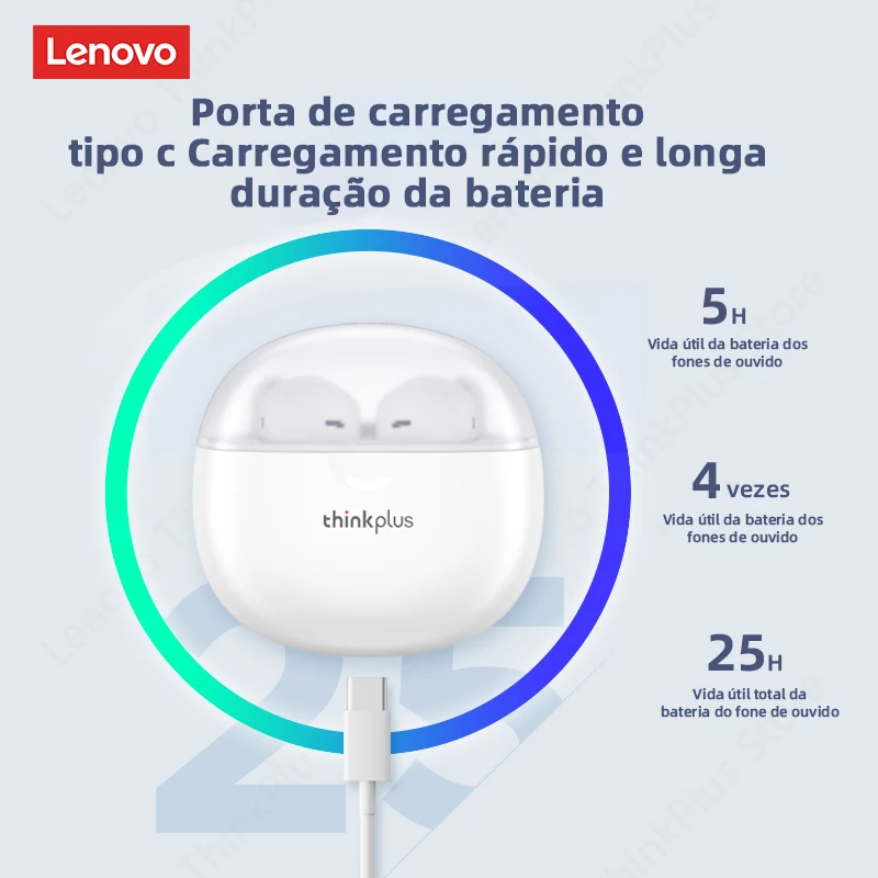 Original Lenovo LP1 PRO TWS Bluetooth 5.1 Wireless Headphones