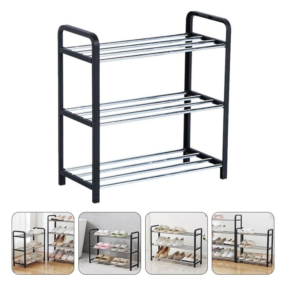 

Shoe Rack Household Shelf Storage The Handy Organizer Pp Three-layer 3 Tier