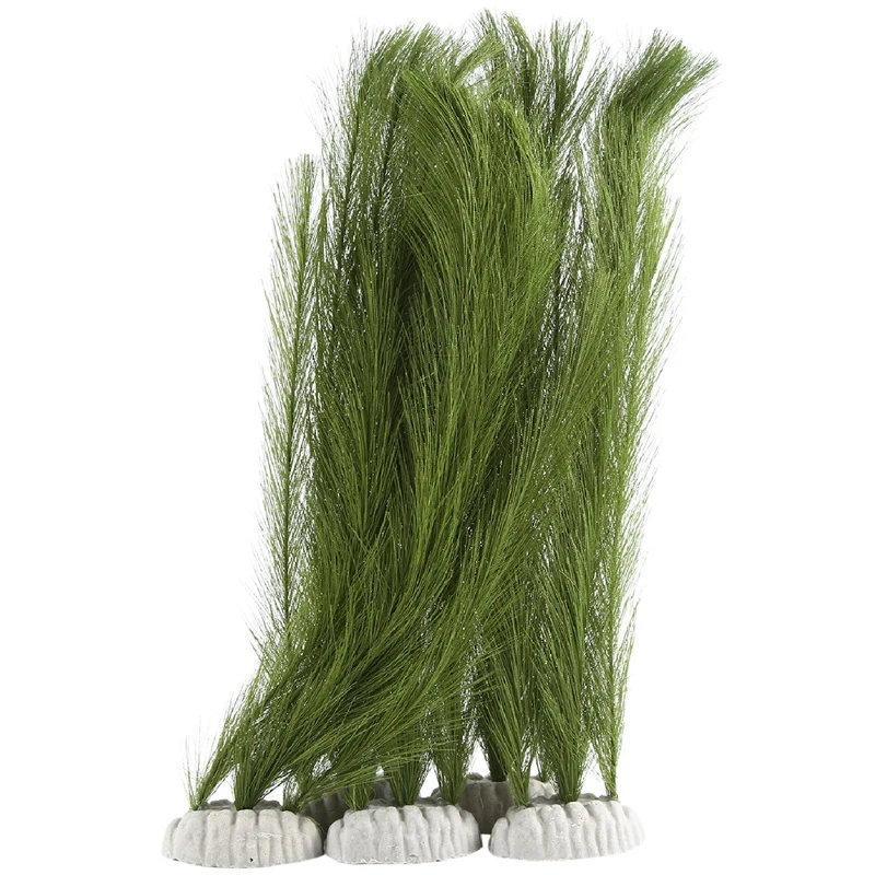 Aquarium Decorations Fish Tank Artificial Water Plants 5Pcs For All Fish And Pets