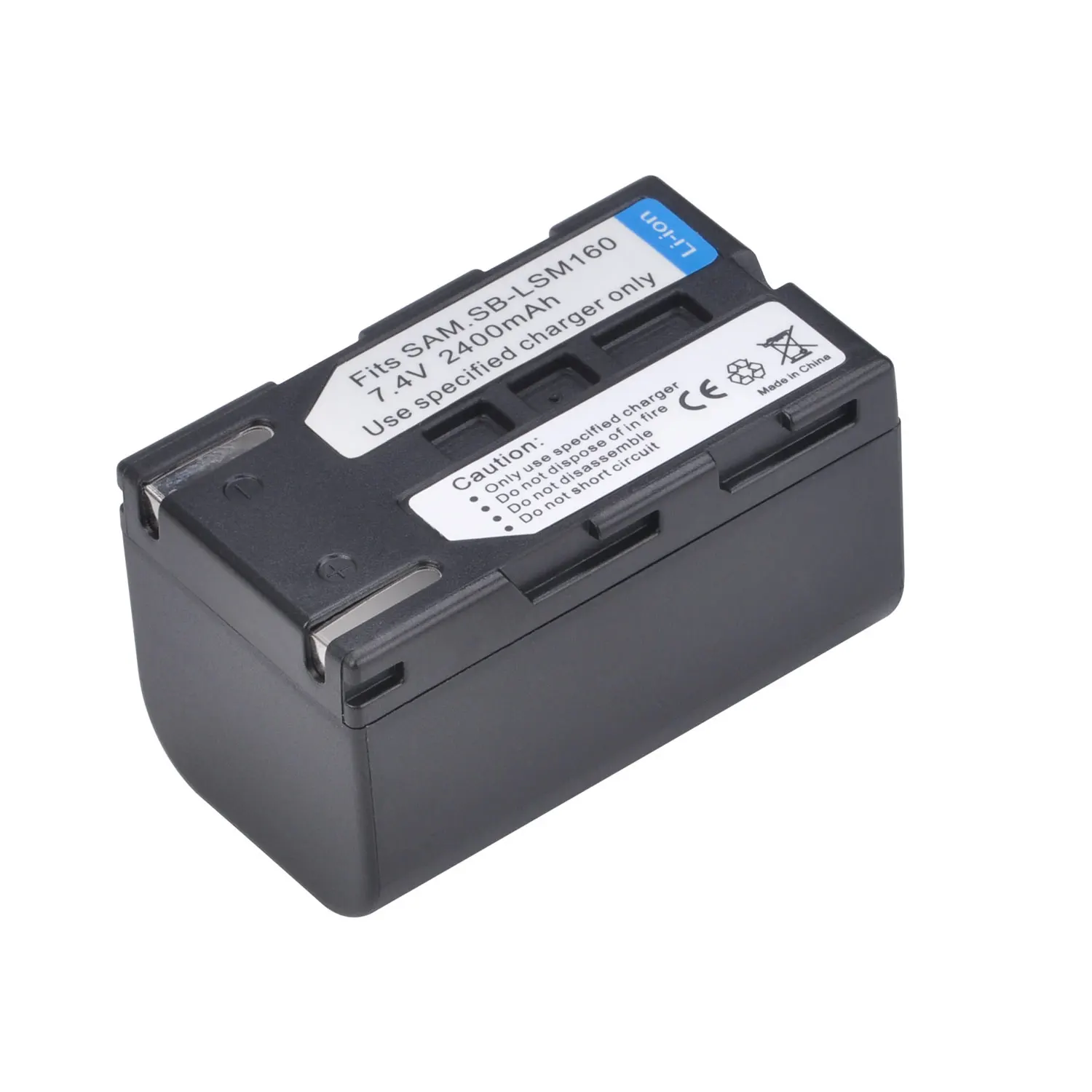 Bateria e Carregador para Câmera Samsung Sb-lsm160 Sb-lsm320 Sc-d351 Vp-d351 Vp-d351 Vp-d351i Vp-d352 Vp-d352i Vp-d353 2400mah - Image 5