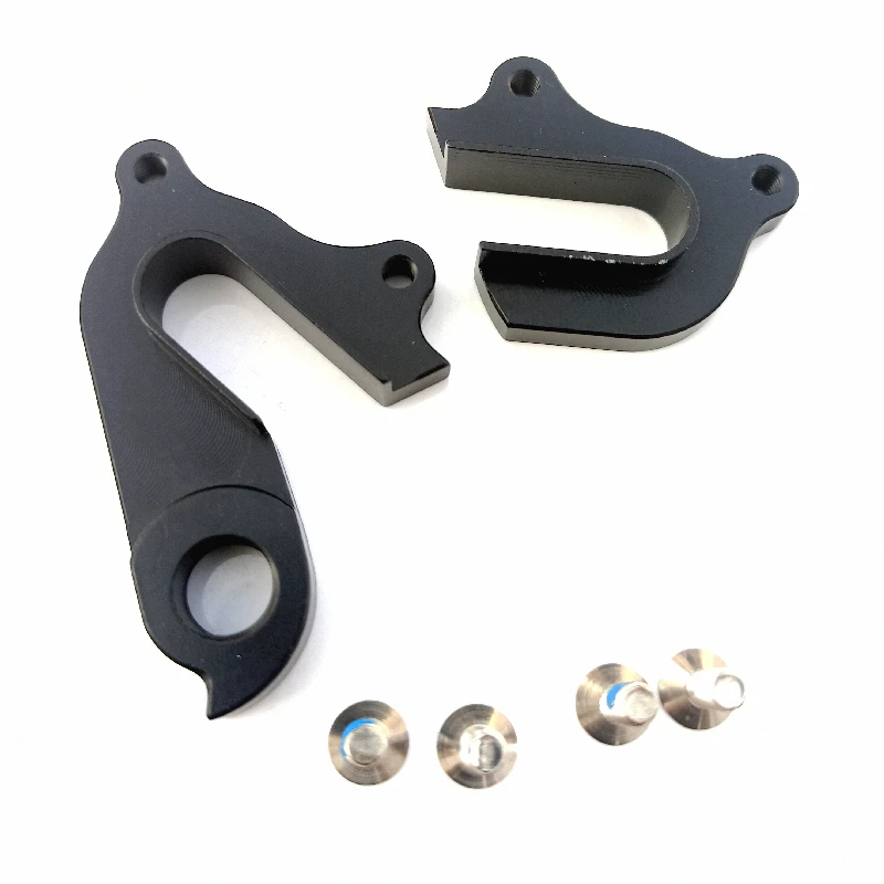 1Set Parti Di Biciclette Gancio Deragliatore Per Twitter Mountain Road Mtb Telaio Bici In Carbonio Frameset Freno A Disco Ghiaia 29 Mech Dropout