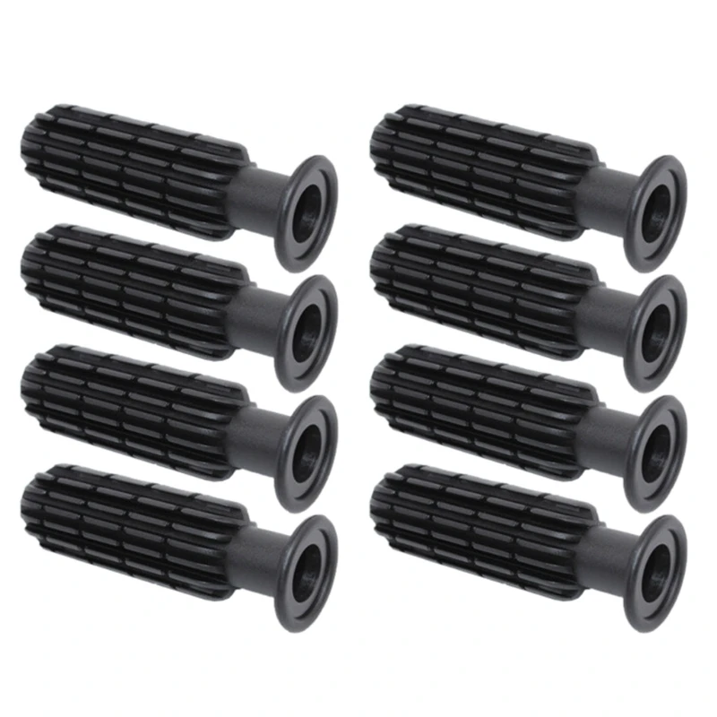 8Pcs Soccer Handle, Table Soccer Handle, Foosball Replacement Handle Handle Grip Grip for Foosball Lover
