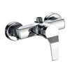 1 pc Bathtub Hot and Cold Mixing Water Faucet Sink Spray Double Shower Head Deck Mounted Basin Mixer Taps Home Improvement 2