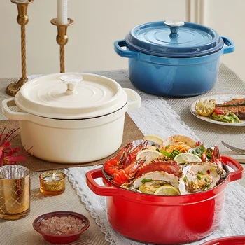 Enamel Cast Iron Dutch Oven 1