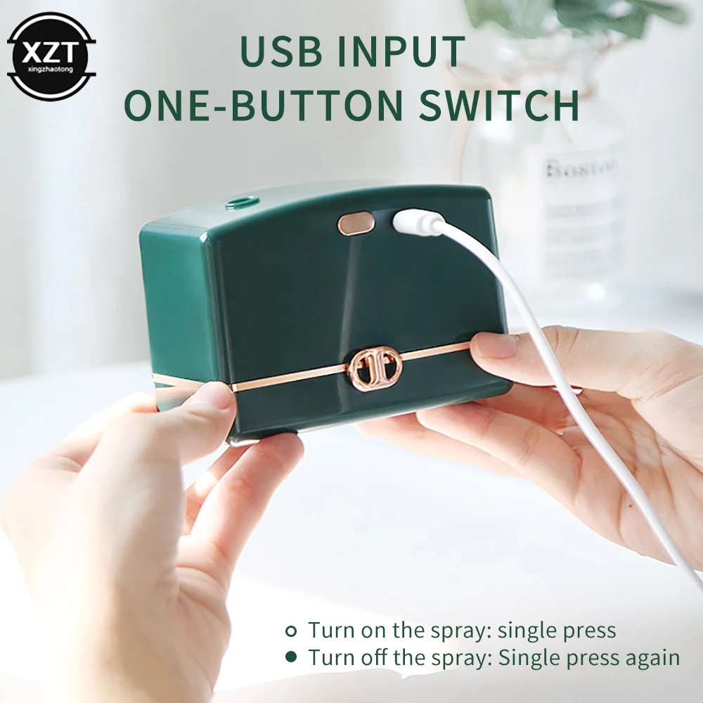 Retro Radio Shape Large Capacity Portable USB Desktop Electric Air Humidifier Mist Maker Aroma Essential Oil Diffuser for Home air humidifier