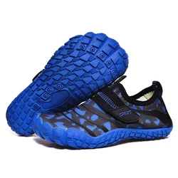 Kids' Quick - Dry Breathable Aqua Sneakers - 34 (Blue Water Shoes)