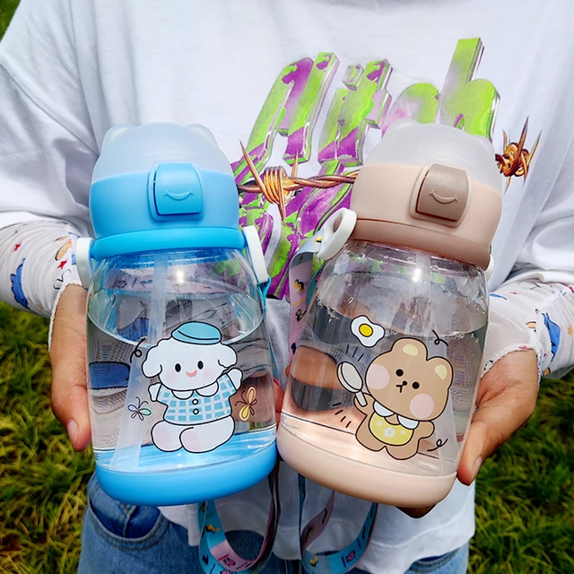 Bicchieri per bambini Sippy Cup Cartoon Animal Baby biberon con cannucce  bottiglie d'acqua a tenuta stagna tazze per bambini portatili all'aperto -  AliExpress