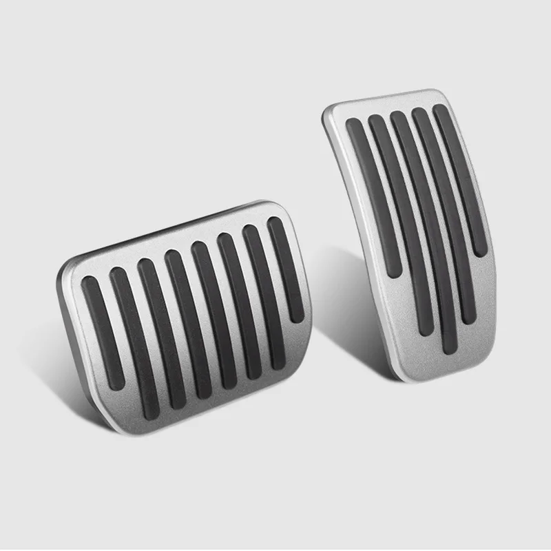 For Tesla Model 3 Y Highland Foot Pedals Cover Accesories Aluminum Alloy Accelerator Gas Fuel Brake Rest Pads Mat