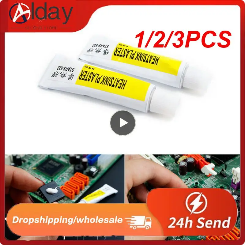 

1/2/3PCS 5g Thermal Pads Conductive Heatsink Plaster Viscous Adhesive Glue For Chip VGA RAM LED IC Cooler Radiator Cooling