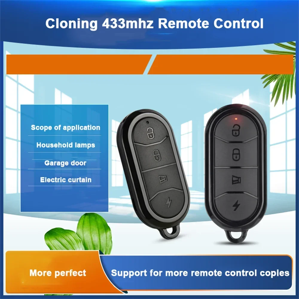 433MHZ 433.92mhz 복사기 복제 원격 제어 차고 문 오프너 원격 제어 학습 코드
