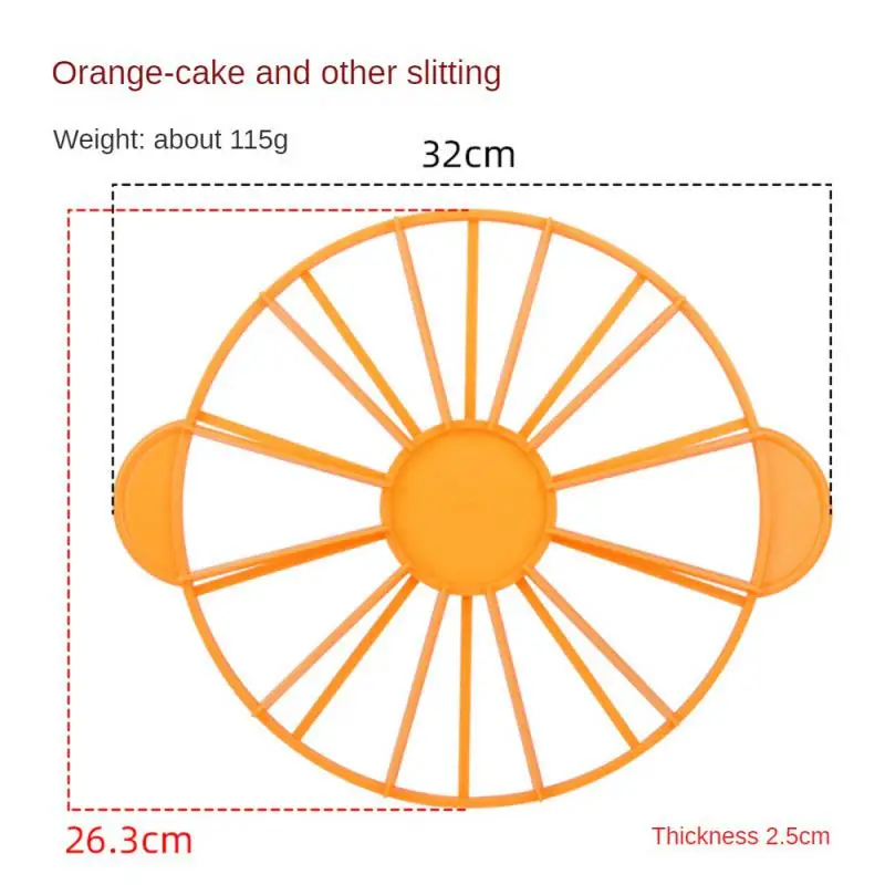 Cake cutting tools 1/2PCS Slices Cake Equal Portion Cutter Round Bread Cake Mousse Divider Slice Marker Baking For Household Kitchen Utensils