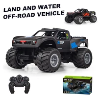 JJRC Q156 2.4G Remote Control Toy 4WD Off Road Amphibious Climbing Vehicle Waterproof Stunt Remote Control Car children Toy Gift 1