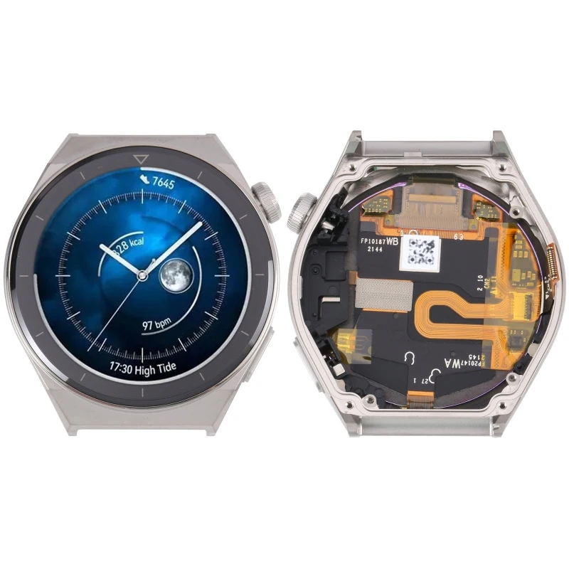 

100% Original Sapphire Material LCD Screen for Huawei Watch GT 3 Pro 46mm Digitizer Full Assembly With Frame