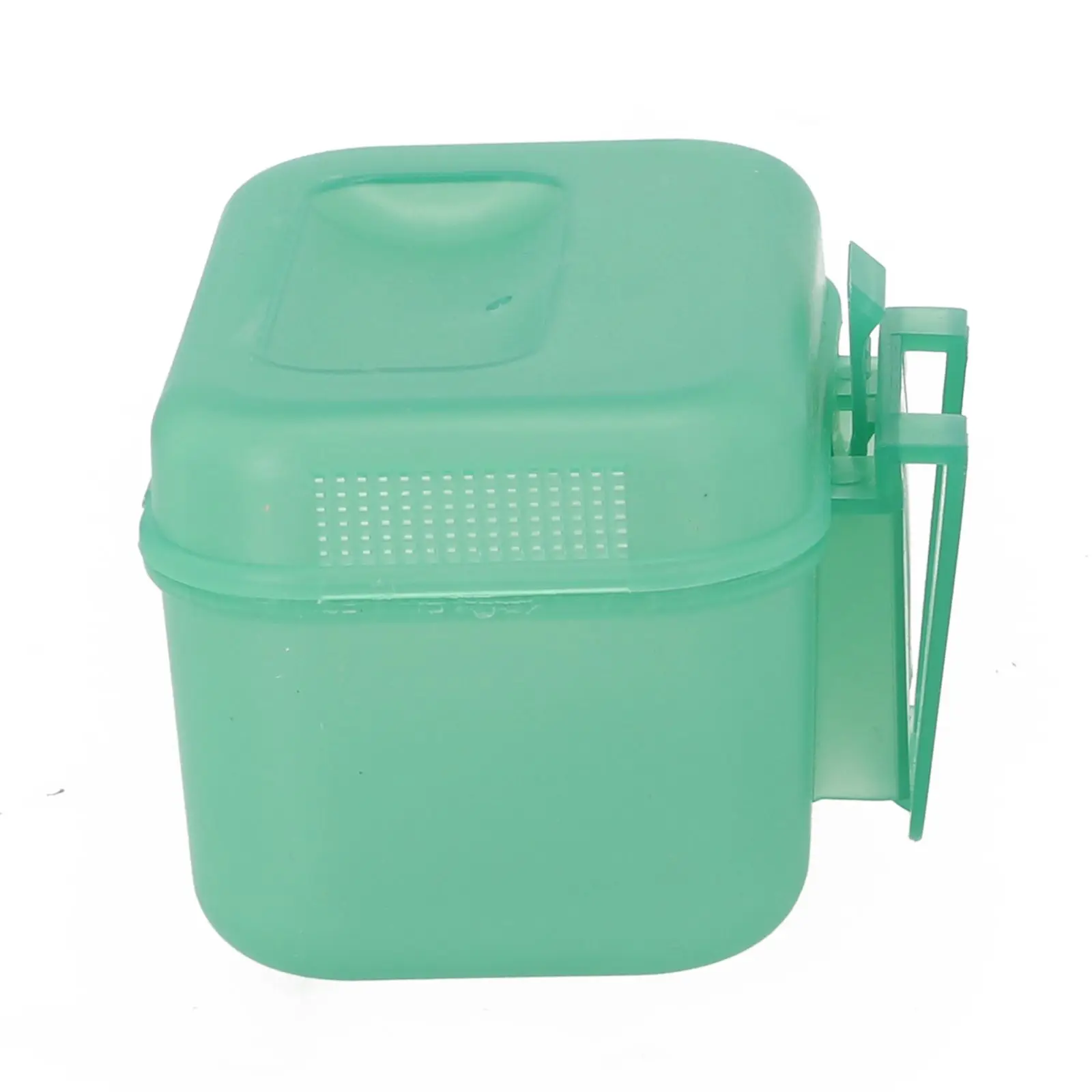 

Small Shrimp Worm Container Lure Case 10*6.5*6.2cm Baits Container Compact Easy To Carry Lightweight Plastic Durable