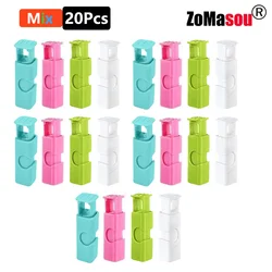 Reusable Food Sealing Clips for Kitchen Organization and Storage (Mixed-20PCS)