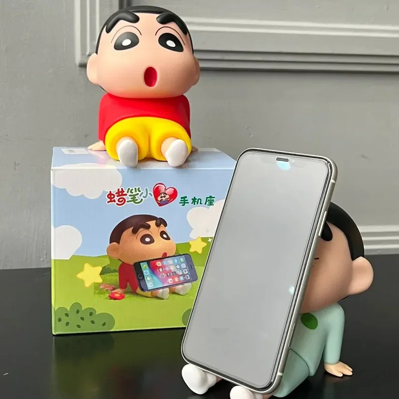 Crayon Shin-chan Universal Desk Phone Holder Mount Stand for Mobile Phone Holder Bracket Table Stand For Ipad Samsung IPhone