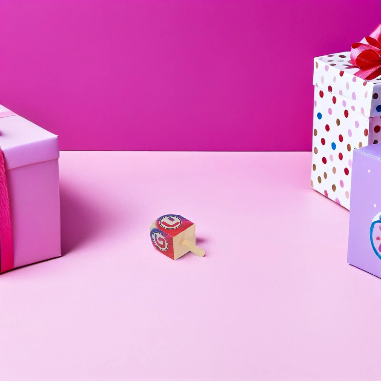 10개 미완성 나무 드레이델 0.8인치 천연 나무 하누카 스피닝 탑 DIY 페인팅용 찬우카 파티 선물 테이블 장식