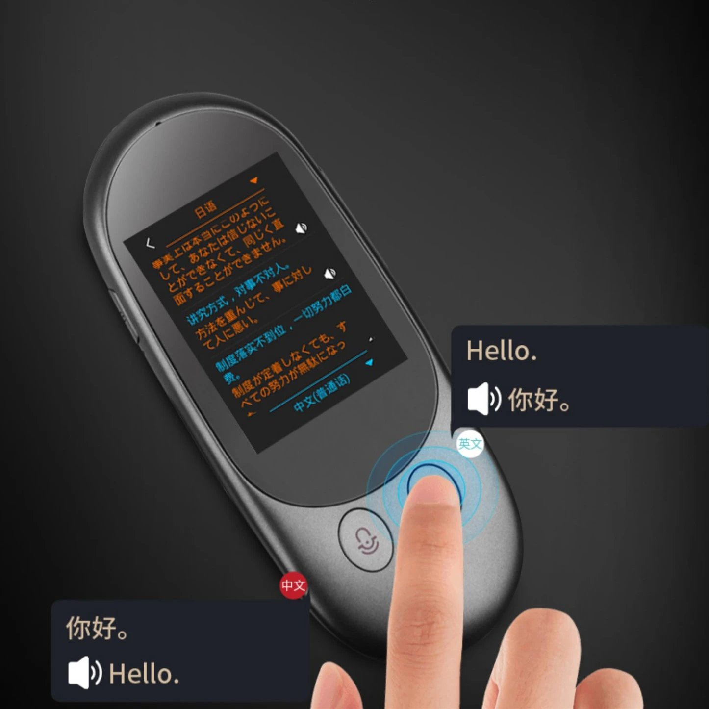 F1 Smart Instant Voice Offline Translator Real Time 126 Kinds Of Multi-Languages 1GB+4GB Translation Tool Portable